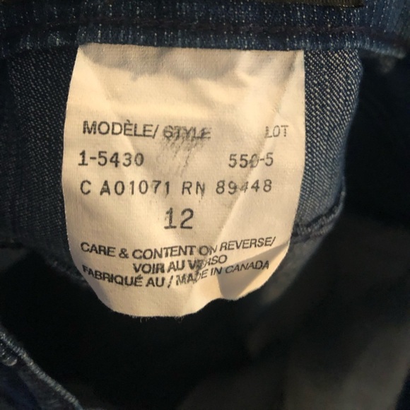 Simon Chang Straight Leg High-Waisted size 12 Dress Jeans - Picture 3 of 12